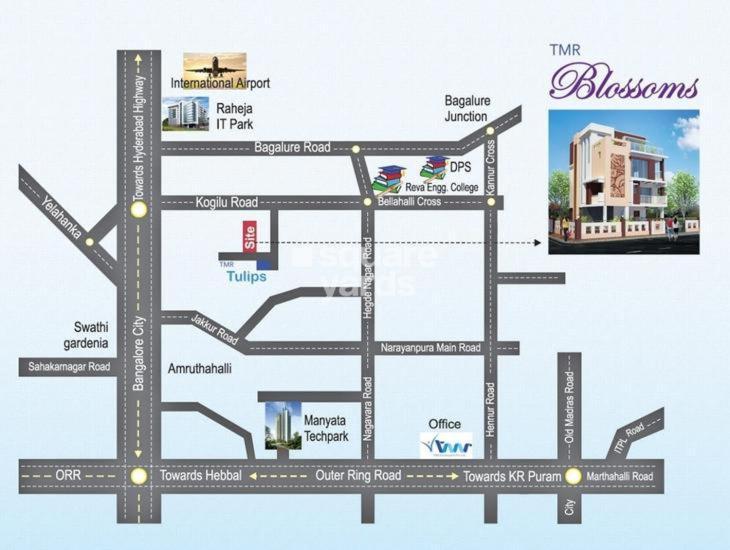 Tmr Blossoms Villa Bangalore Exterior foto